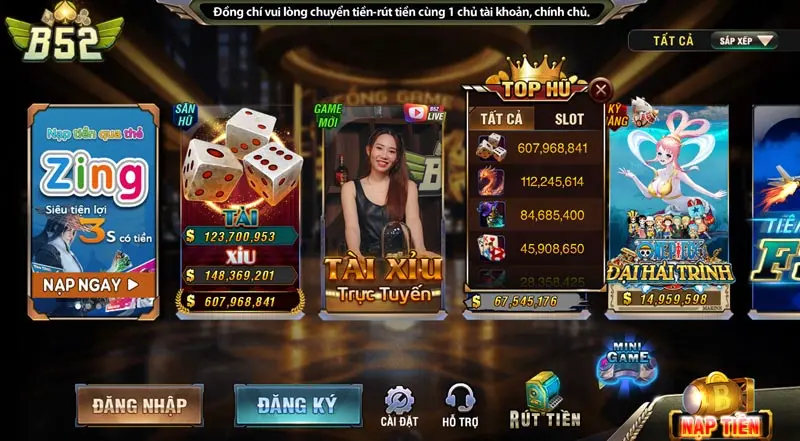 Hướng dẫn game thủ cách tải app B52 nhanh nhất và cách chơi trực tiếp trên web Hướng dẫn game thủ cách tải app B52 nhanh nhất và cách chơi trực tiếp trên web